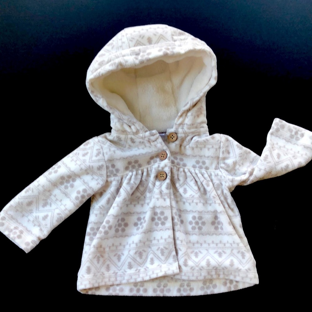 Carter’s Fleece Hooded Jacket 6mos.